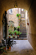 The Cobblestone Streets of Sorrento Italy Photograph by Robert Bellomy