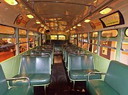 Rosa Parks Bus--Inside Photograph by Arnold Hence