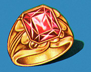 Ruby Ring Drawing by CSA Images Ruby Ring Drawing by CSA Images