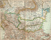 Rumania, Bulgaria, Serva Drawing by Print Collector