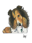 Rygiel 4546 Drawing by John LaFree