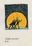 Sabelhelden Painting by Karl Wiener Sabelhelden Painting by Karl Wiener