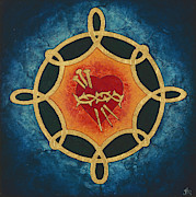  Sacred Heart Painting by Jodi Simmons