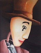 Sad Puppet  Painting by Martin Schmidt