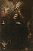 'Saint William of Aquitaine'. Second half of the XVII century. Oil on canvas. Painting by Alonso del Arco -1635-1704-