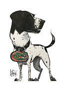 Salazar 4380 Drawing by John LaFree