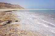 Salt Deposits On The Shore Of The Dead Sea Photograph by Science Photo Library