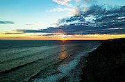 San Pedro sunset Southern California Photograph by Steve Bunch
