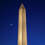 Saturn-jupiter Conjunction And The Washington Monument Photograph by Science Photo Library