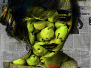 Say it with pears Digital Art by Gabi Hampe