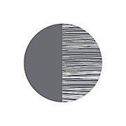 Scandi Moon 3- Art by Linda Woods Mixed Media by Linda Woods