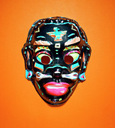 Scary Monster Mask Drawing by CSA Images