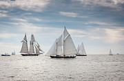 Schooners at the Start Photograph by Mark Duehmig Schooners at the Start Photograph by Mark Duehmig