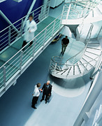 Science And Business Photograph by Science Photo Library