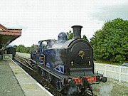 SCOTLAND. Aviemore. Strathspey Railway. Photograph by Lachlan Main SCOTLAND. Aviemore. Strathspey Railway. Photograph by Lachlan Main