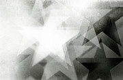 Scratchy Star Background Photograph by Loudredcreative