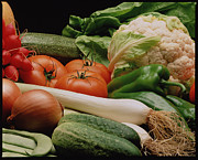 Selection Of Fresh Vegetables Photograph by Science Photo Library
