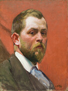Self Portrait, C 1890 Painting by Edward Henry Potthast