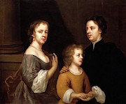 Self Portrait of Mary Beale with Her Husband and Son by Mary Beale. Oil on canvas. 62,2 x 74 cm. Painting by Mary Beale Self Portrait of Mary Beale with Her Husband and Son by Mary Beale. Oil on canvas. 62,2 x 74 cm. Painting by Mary Beale