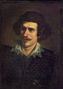 Self Portrait, Or Portrait Of A Young Man Painting by Guercino