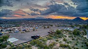 Sentinel Park Tucson Arizona Sunset Photograph by Anthony Giammarino