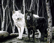 Sentinel Spirits Painting by Rusty Frentner
