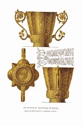 Serebrianaia Bratina Xv Veka Painting by Fedor Grigoryevich Solntsev Serebrianaia Bratina Xv Veka Painting by Fedor Grigoryevich Solntsev