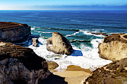 Shark Fin Cove Santa Cruz California Photograph by Steve Bunch