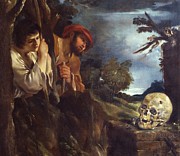 Shepherd Of Arcadia, C.1618-22 Painting by Guercino