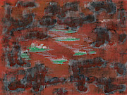 Sigma #8 Abstract Wall Art Painting by Sensory Art House