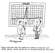Since That Was The Two Weeks You Were On Vacation Last Drawing by Dave Carpenter