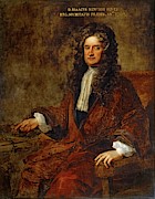 Sir Isaac Newton -1642-1727- , Oil on canvas, 125,7x101,6 cm. CHARLES JERVAS . Painting by Charles Jervas -1675-1739- Sir Isaac Newton -1642-1727- , Oil on canvas, 125,7x101,6 cm. CHARLES JERVAS . Painting by Charles Jervas -1675-1739-