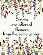 Sisters 2 Mixed Media by Colleen Taylor Sisters 2 Mixed Media by Colleen Taylor
