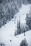 Skiing At Deer Valley, Utah, Near Salt Lake City During Winter. Photograph by Cavan Images