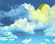 Sky with Clouds Drawing by CSA Images Sky with Clouds Drawing by CSA Images