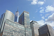 Skyscrapers of Battery Park Photograph by Cate Franklyn