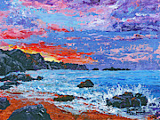 Slaughterhouse Beach Painting by Darice Machel McGuire