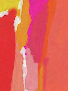 Slow Burn- Abstract Art by Linda Woods Mixed Media by Linda Woods Slow Burn- Abstract Art by Linda Woods Mixed Media by Linda Woods