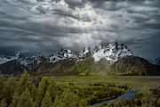 Snake River Tetons Photograph by Jon Glaser