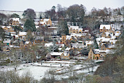 Snowshill in Winter Photograph by Tim Gainey