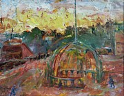 Soluppgang I Sodertalje Painting by Mina Carlson-bredberg Soluppgang I Sodertalje Painting by Mina Carlson-bredberg