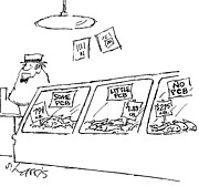 Some Pcb' - 'little Pcb' - 'no Pcb Drawing by Sidney Harris