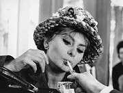 Sophia Smoking Photograph by Keystone Features