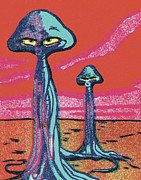 Space Creatures Drawing by CSA Images Space Creatures Drawing by CSA Images