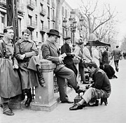 Spanish Shoeshine Photograph by Bert Hardy