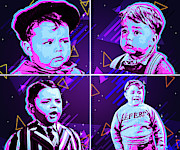 Spanky Digital Art by Pheasant Run Gallery