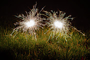 Sparklers in the grass Photograph by Scott Lyons Sparklers in the grass Photograph by Scott Lyons