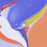 Splash Digital Art by Gina Harrison