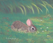 Spring Clover Pastel by Carol Corliss