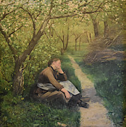 Spring Painting by Marie Bashkirtseff